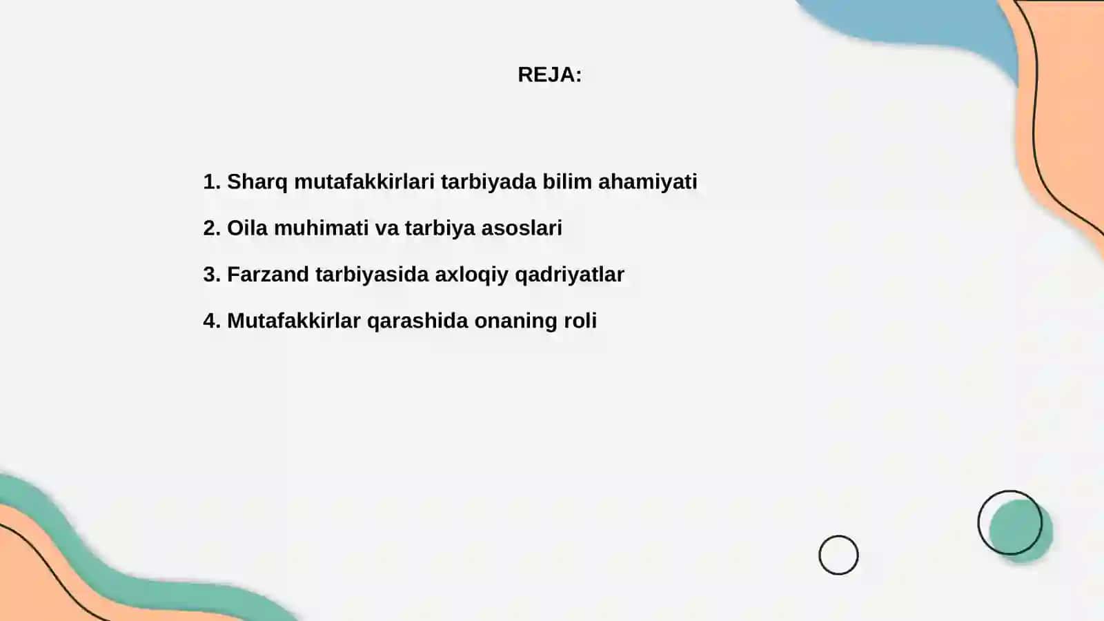 Sharq mutafakkirlari asalarida olia va farzand tarbiyasi masalasi 2