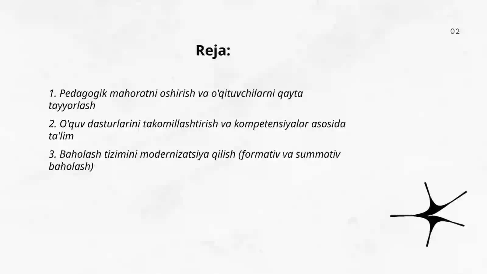 Ta'lim sifatini oshirish 2
