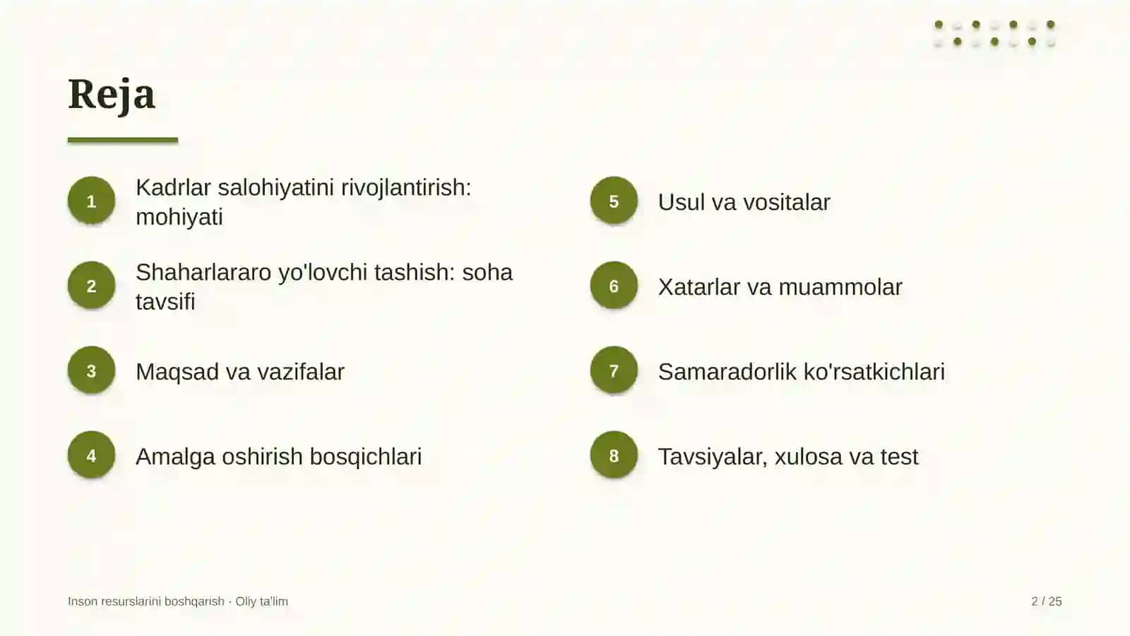 shaharlararo yo'lovchi tashishda kadrlar salohiyatini rivojlantirish 8350 2