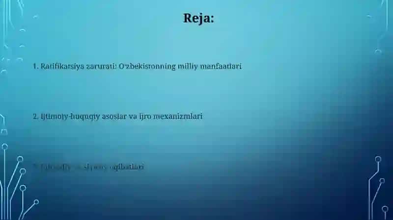 Xalqaro korrupsiyaga qarshi kurash bo‘yicha xalqaro qonunlar va qarorlarning O‘zbekistonda ratifikatsiya qilishning ahamiyati 2