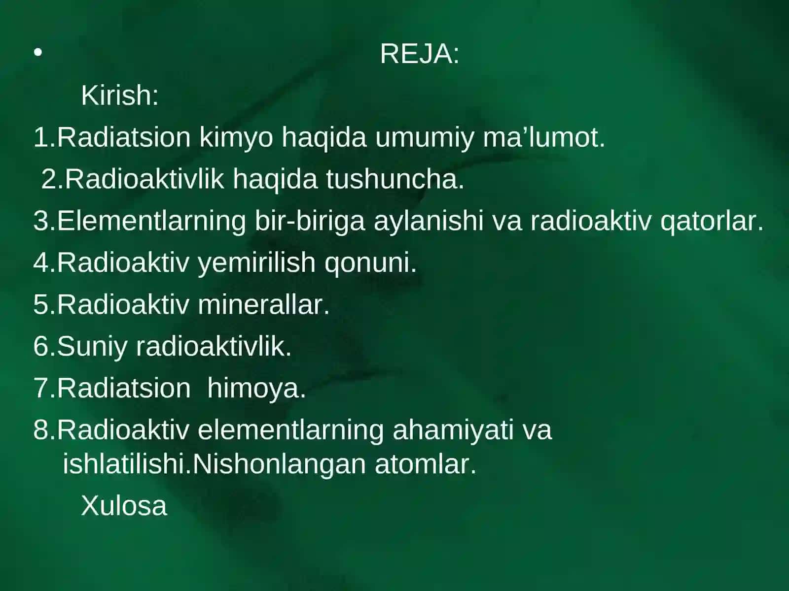 RADIOKIMYO 2