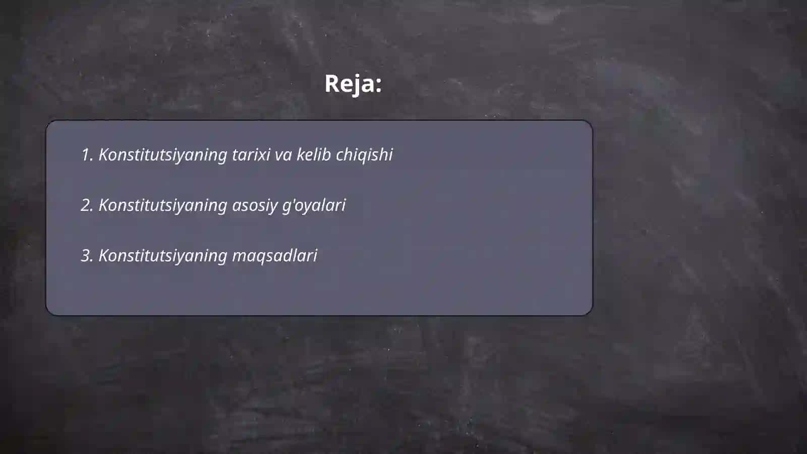 Konstitutsiya tushunchasi.Konstitutsiyaning mohiyati 2