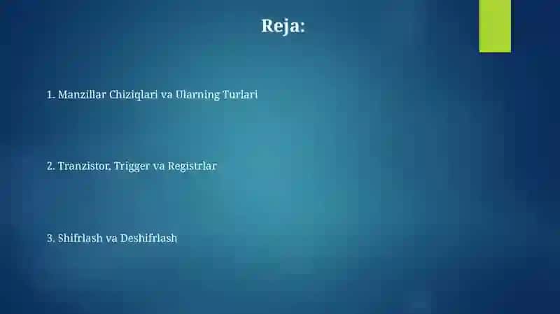 Manzilga yoʻnaltirilgan xotira turlari va ulaning asosiy turlari 2
