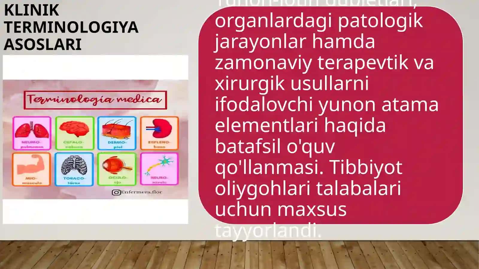 KLINIK TERMINOLOGIYA ASOSLARI 2