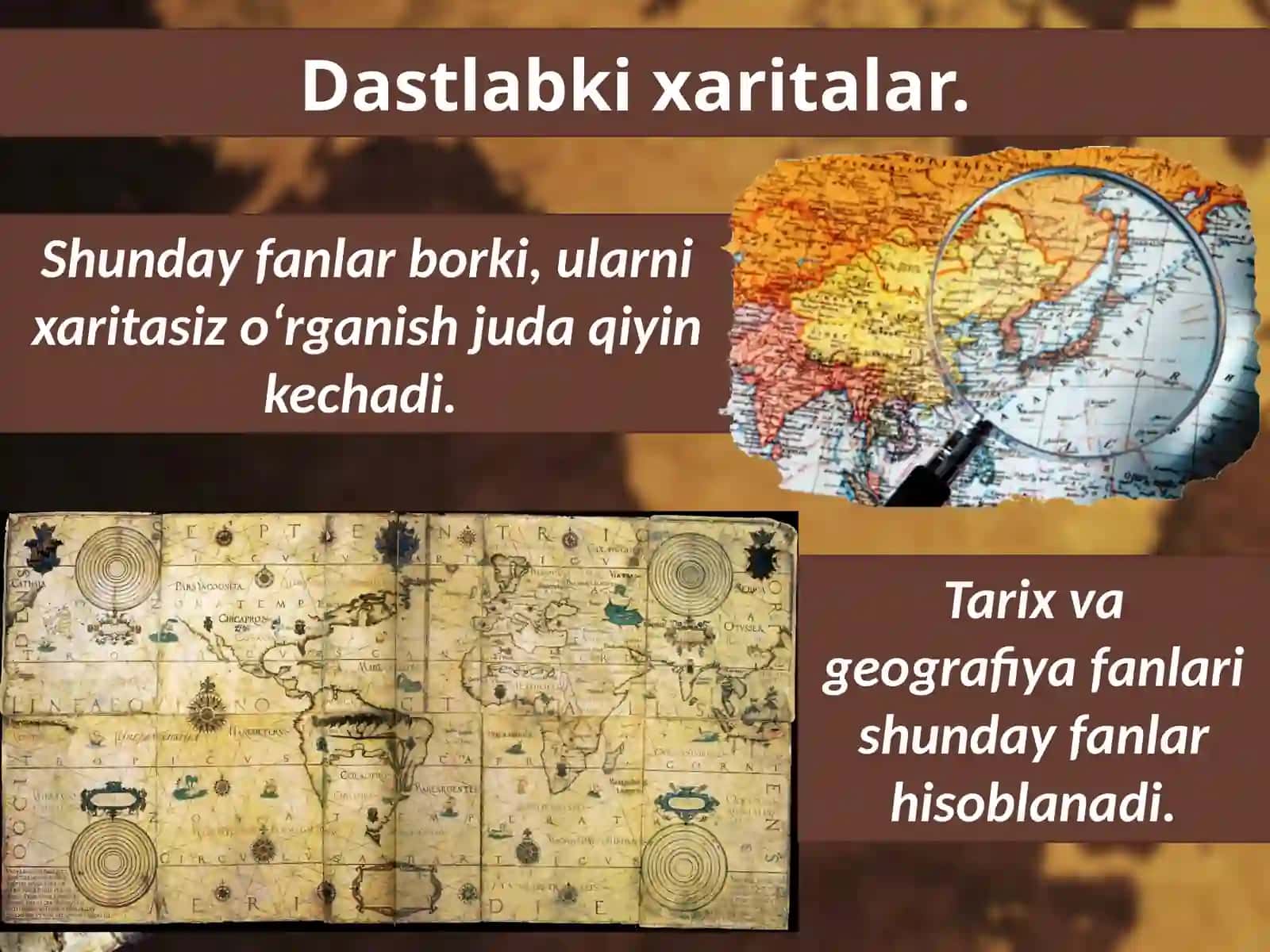 Dunyo xaritasi tarixi 2