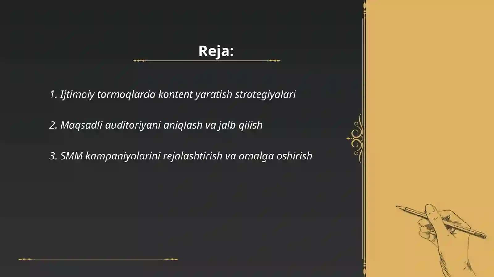 Ijtimoiy tarmoqlarda kontent yaratish strategiyalari 2