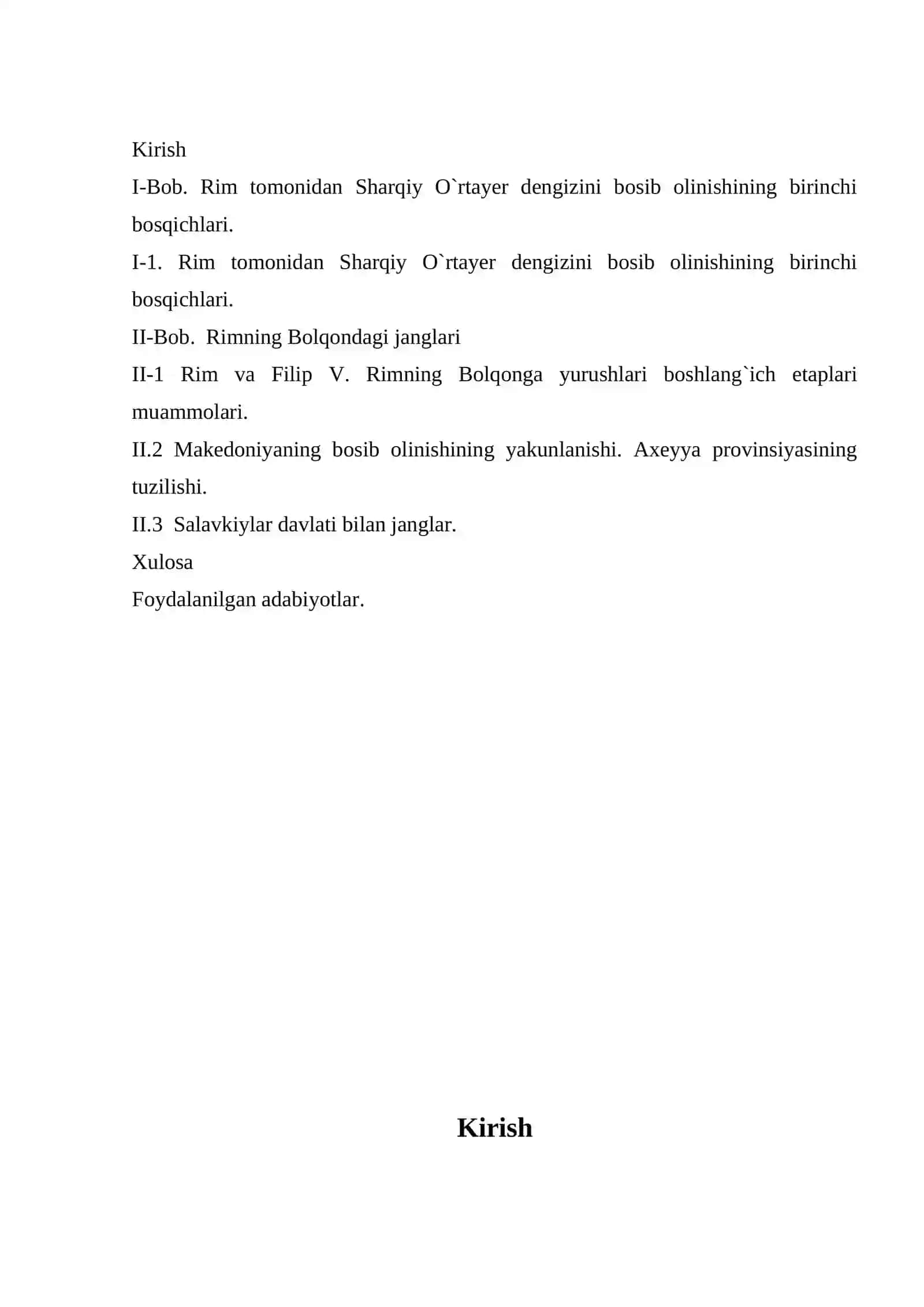 Sharqiy O`rtayer degizi xavzalarida Rim hukmronligini o`rnatilishi 2