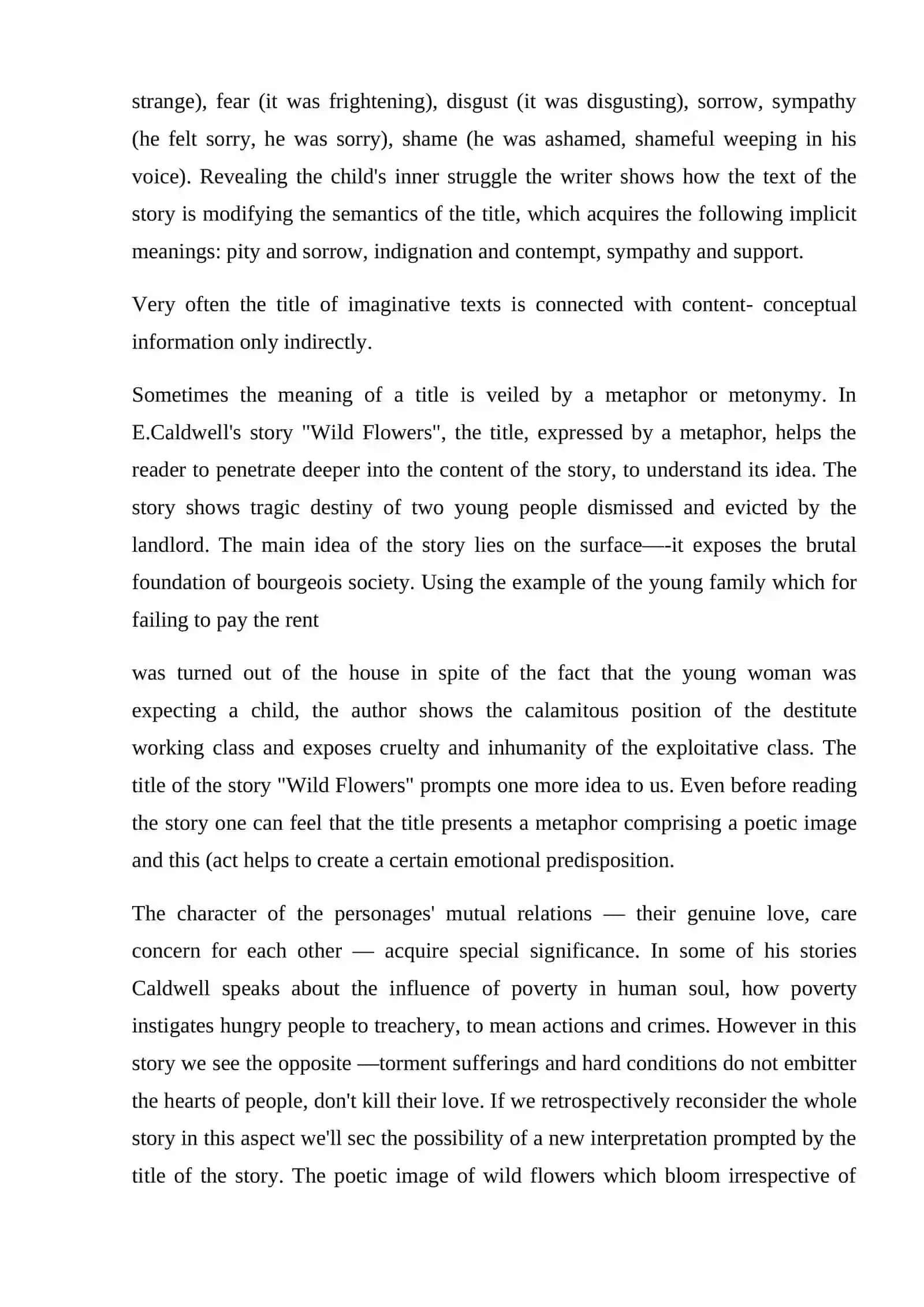 Role of the Title in Revealing Conceptual Information of the Text 2