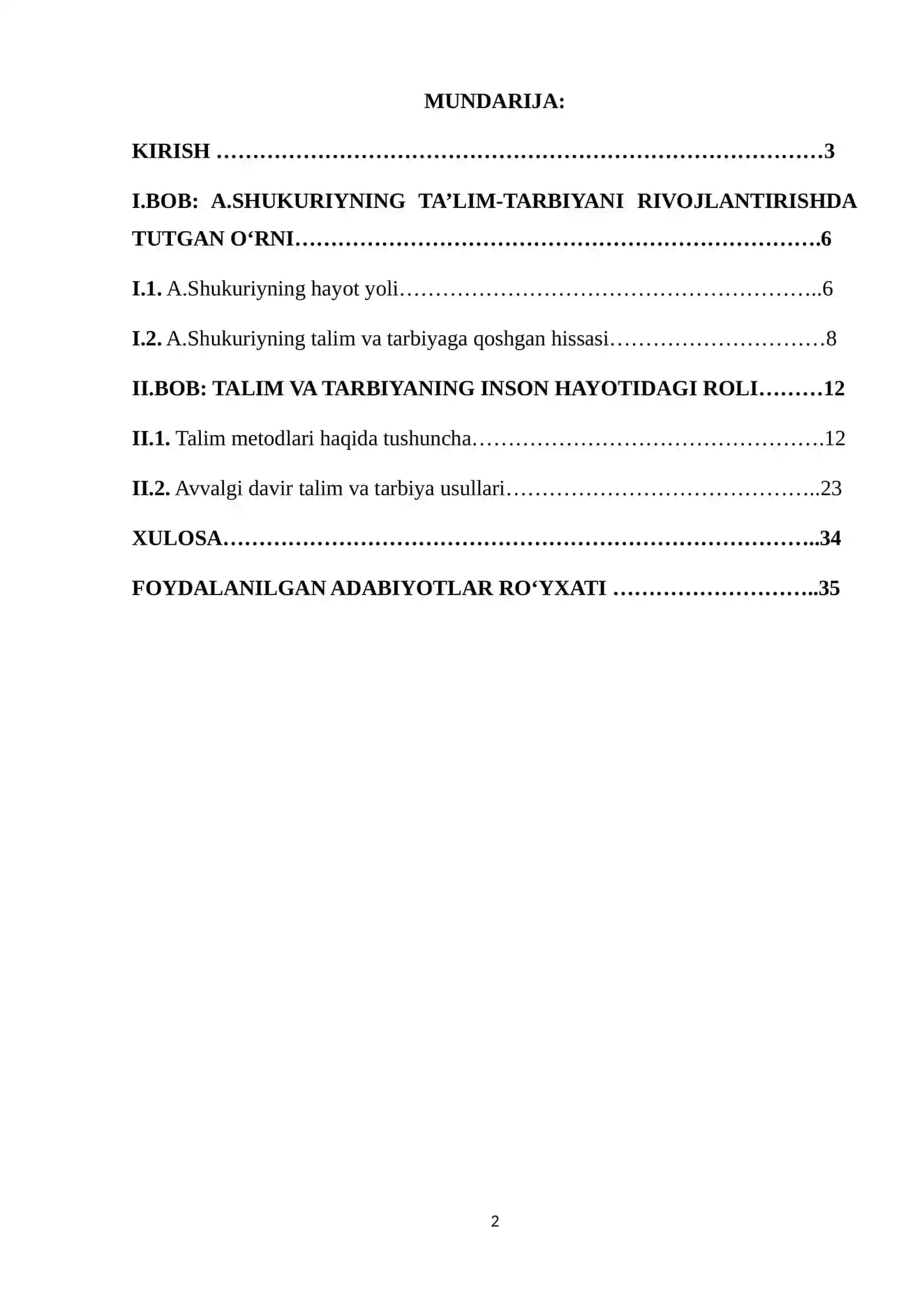 Abduqodir Shukuriyning ta’lim-tarbiyani rivojlantirishda tutgan o‘rni 2