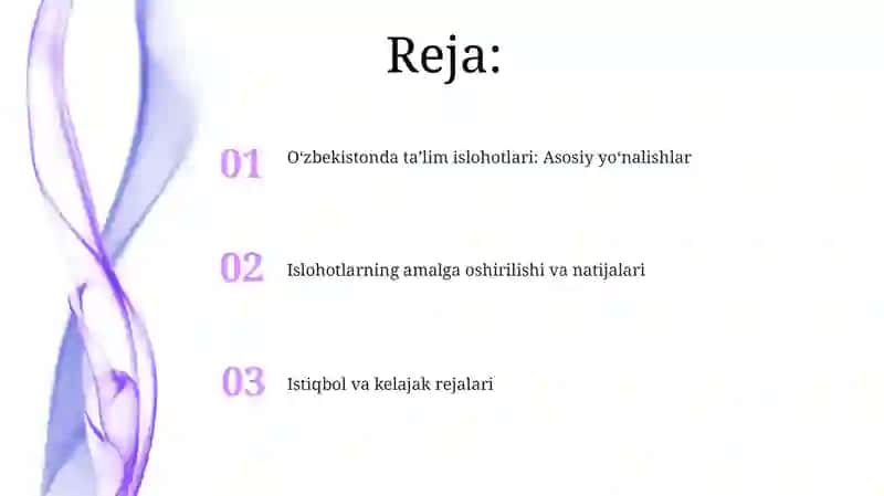 O'zbekistonda Ta'lim Islohotlari: Umumiy Ko'rinish 2