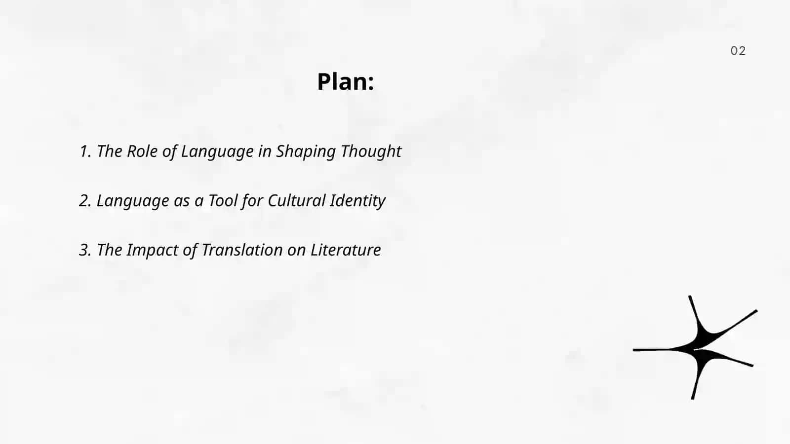 The Role of Language in Shaping Thought 2
