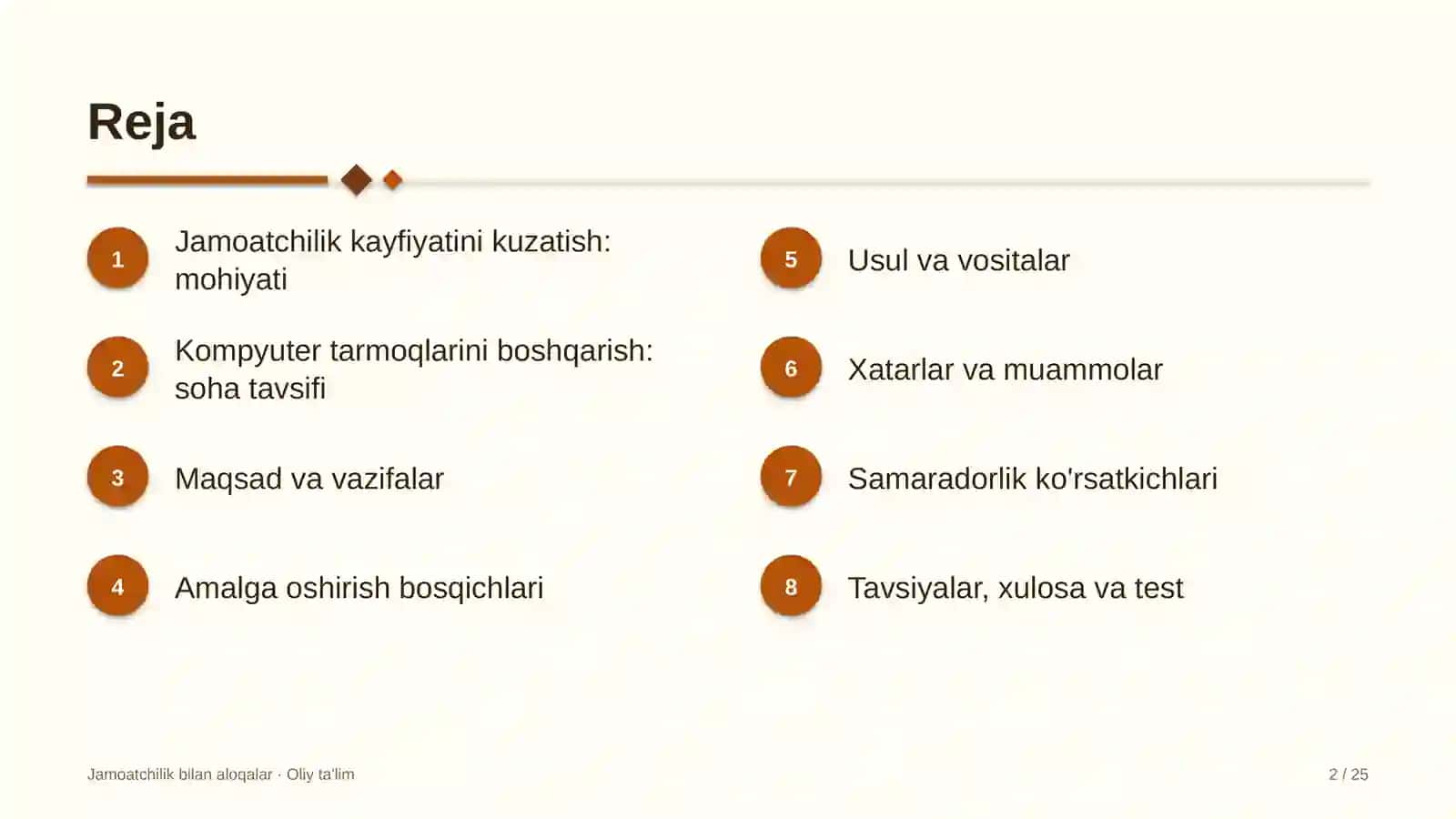 Kompyuter tarmoqlarini boshqarishda jamoatchilik kayfiyatini kuzatib borish 2