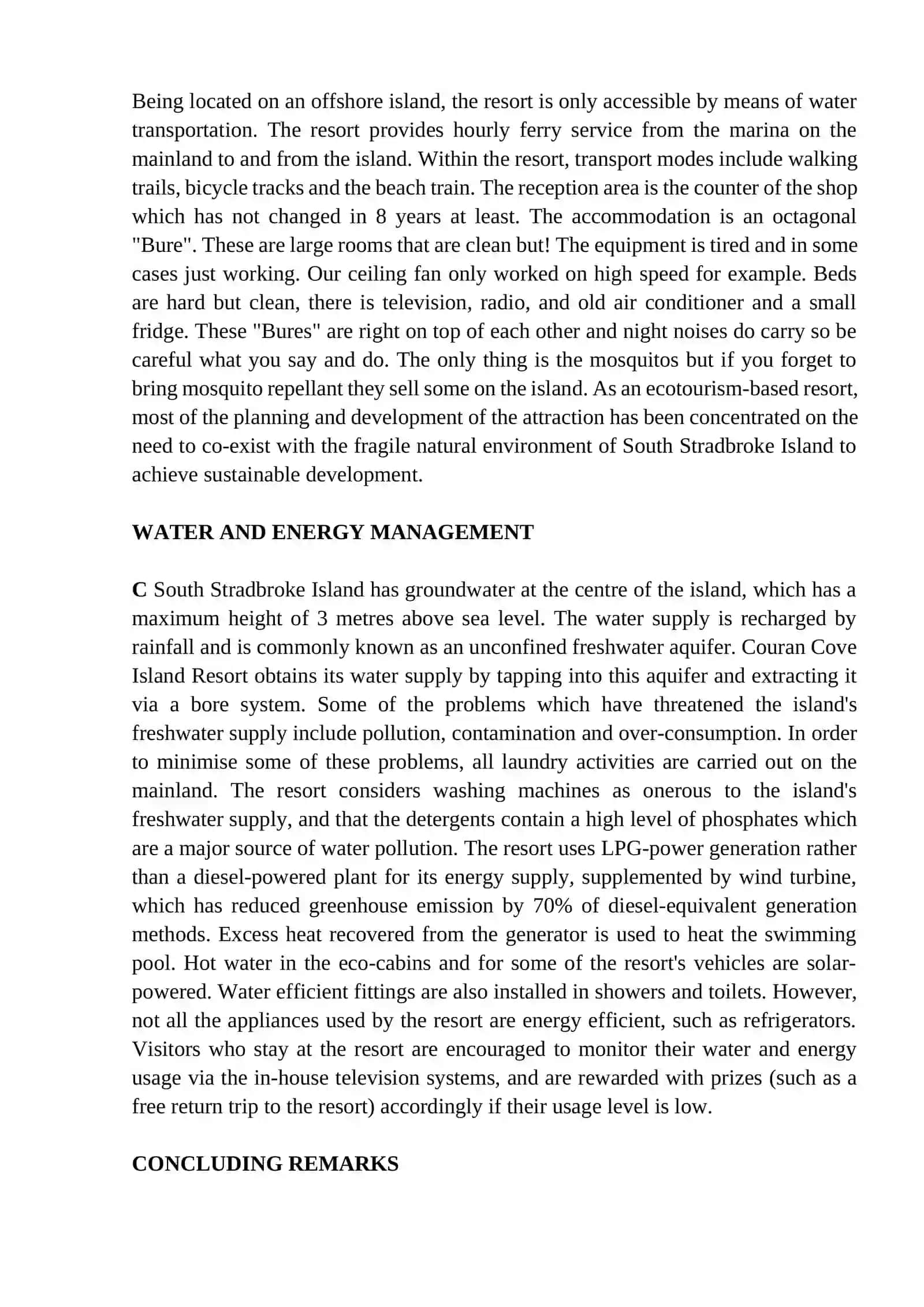 Eco-Resort Management Practices 2