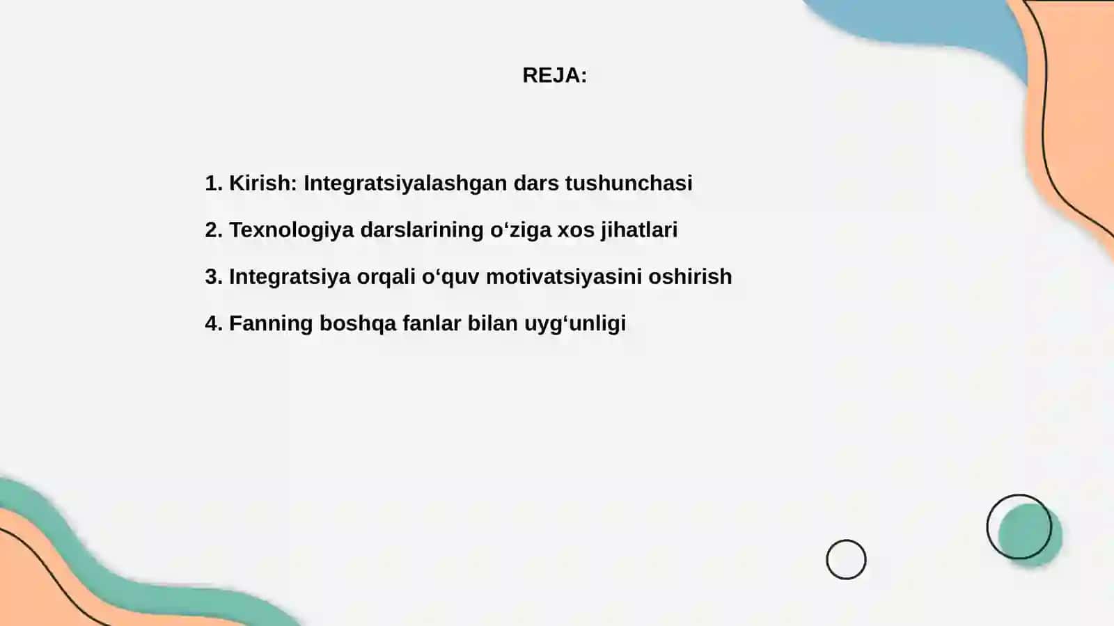 Integratsiyalashgan darslar samaradorligini oshirish omillari 2