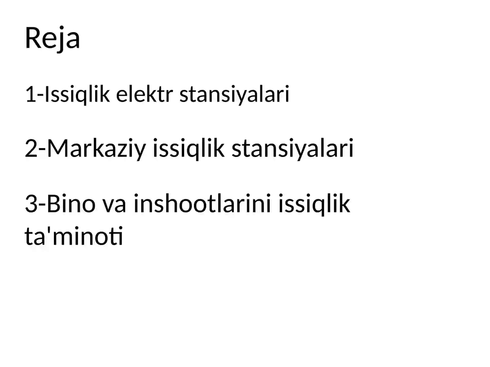 Yoʻnalishgakirishfanidantayyorlaganslaydi 2