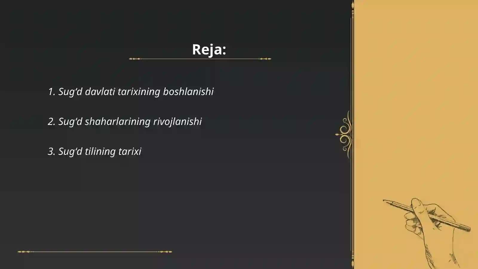 Sugʻdlar tarixi 2