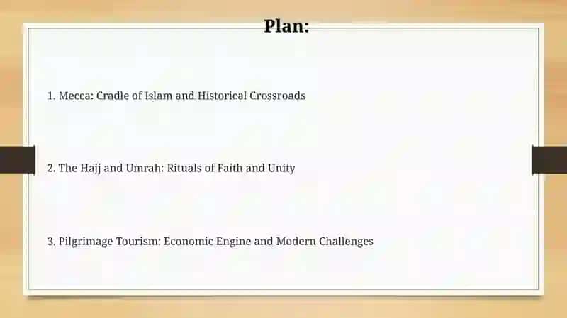 Mecca (pilgrimage tourism) 2