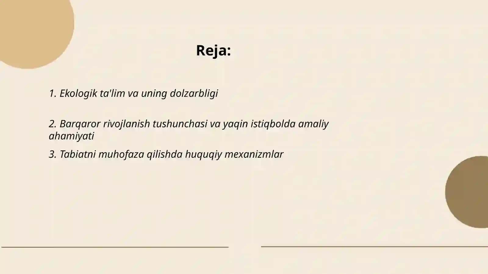 Ekologik ta'lim va uning dolzarbligi 2
