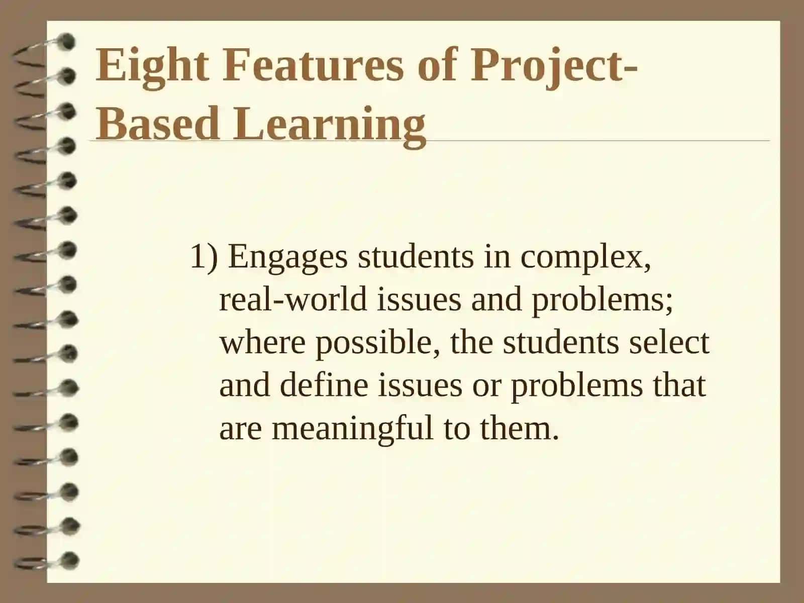 Project-Based Learning 2
