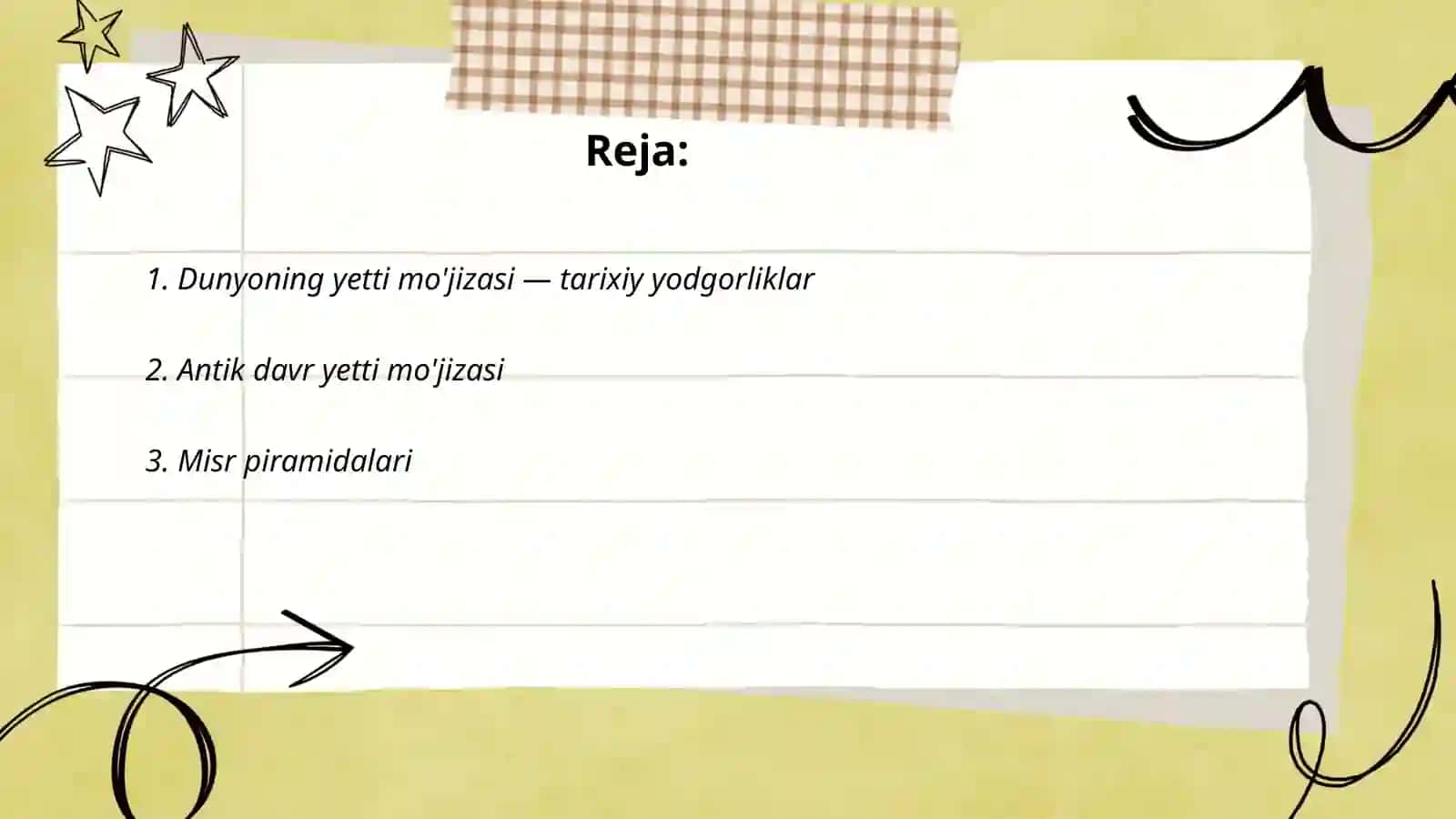 Dunyoning yetti mo'jizasi 2