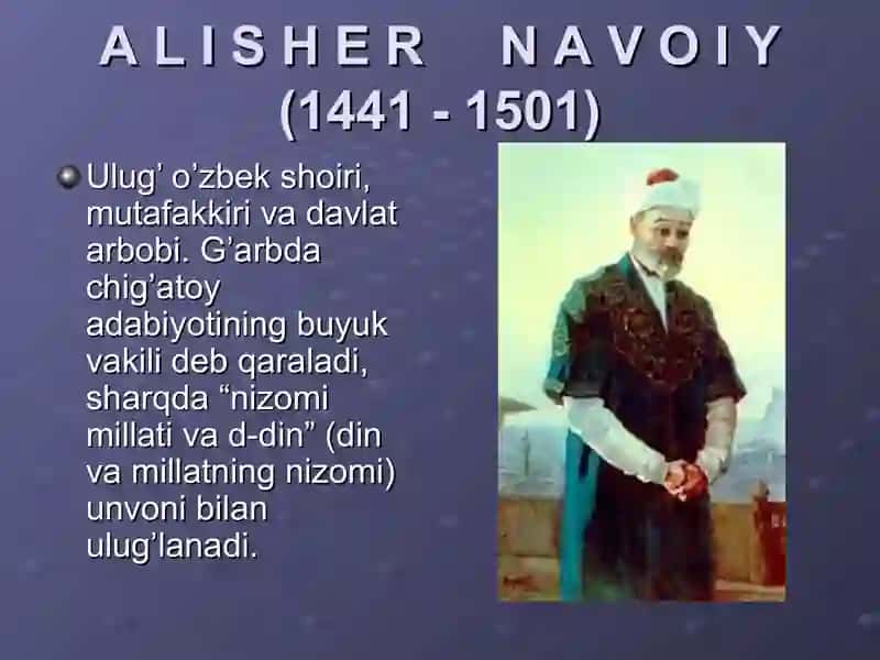 Alisher Navoiy 2