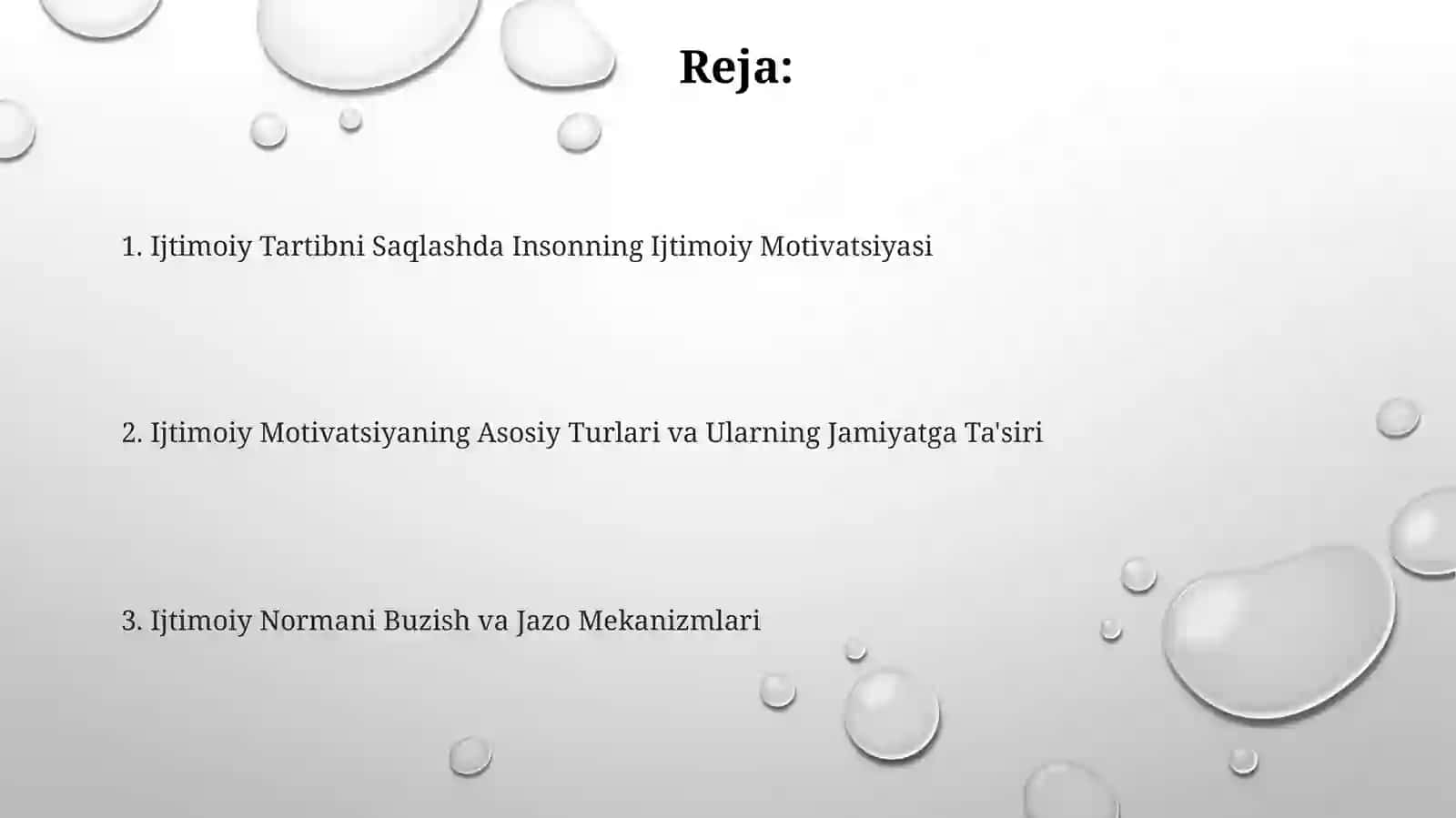 Insonning ijtimoiymotivatsiyasi va ijtimoiy tartibni saqlash 2