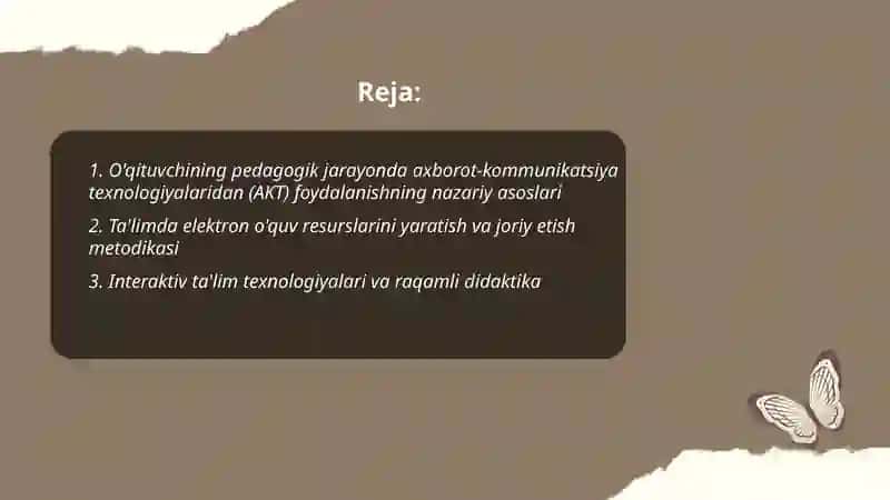 O'qituvchining pedagogik ta'lim jarayonida zamonaviy axborot texnologiyalaridan samarali foydalanishi 2