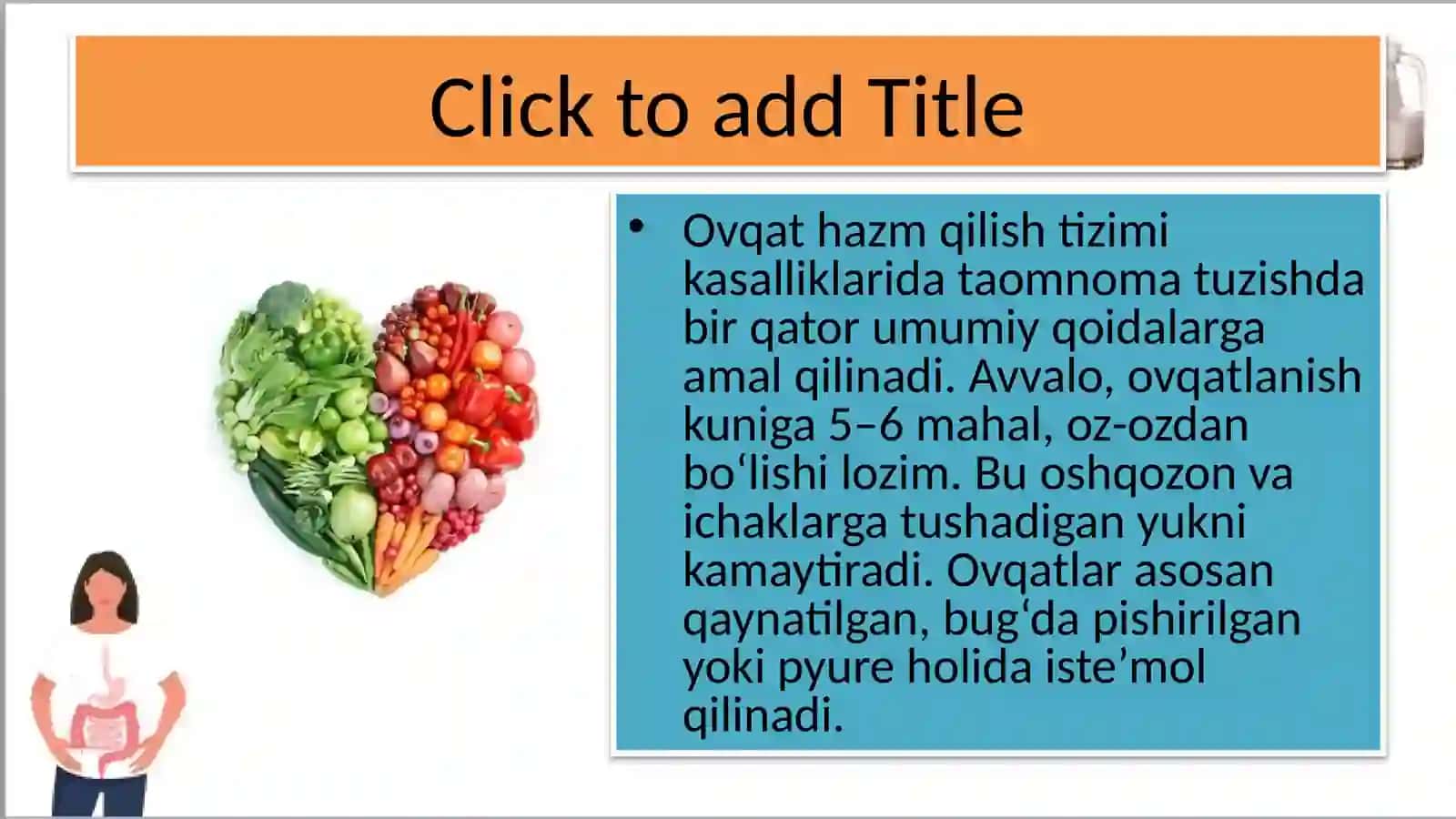 Hazm azolari kasalliklarida taomnoma tuzish 2
