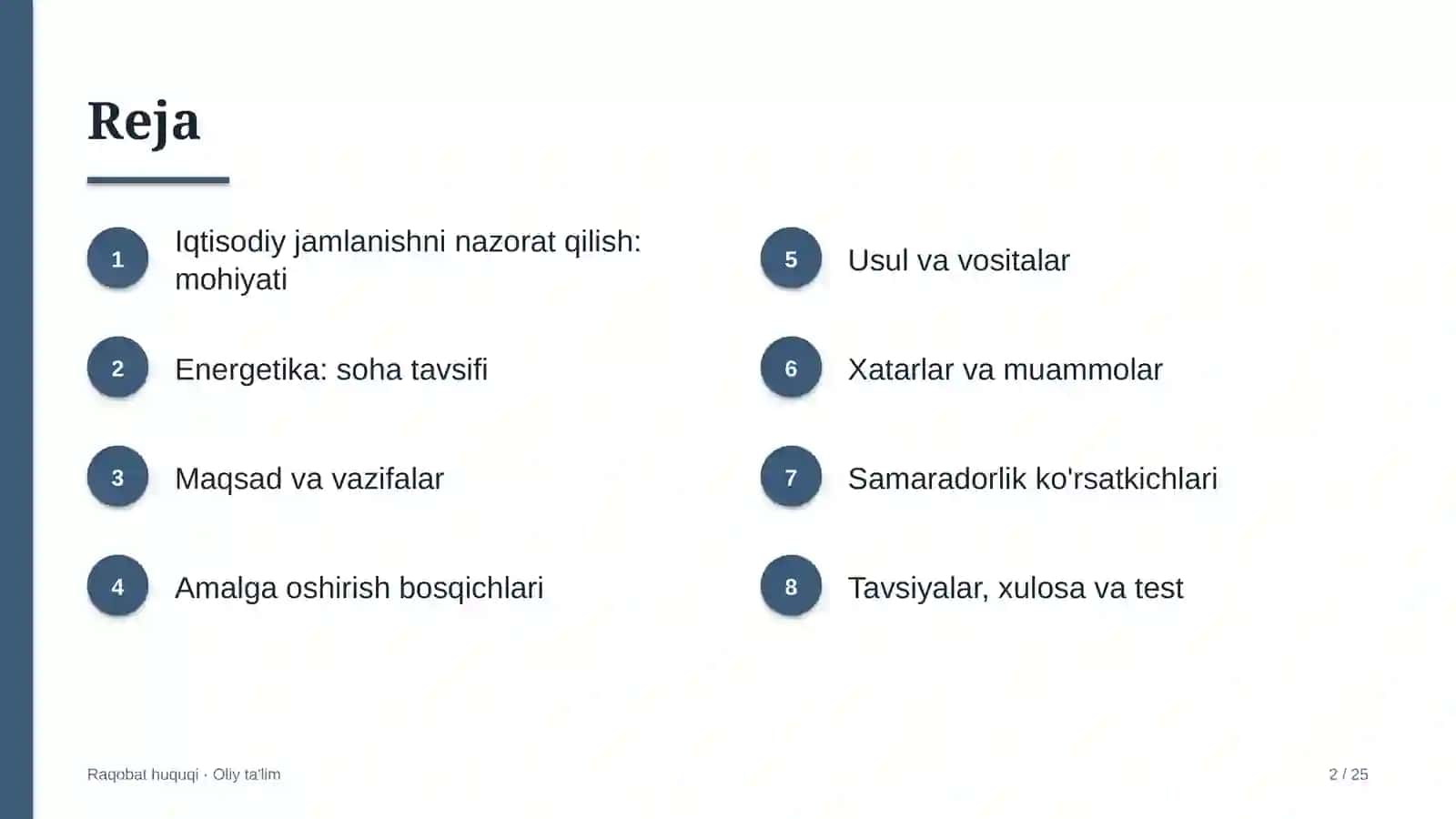 energetikada iqtisodiy jamlanishni nazorat qilish 9517 2
