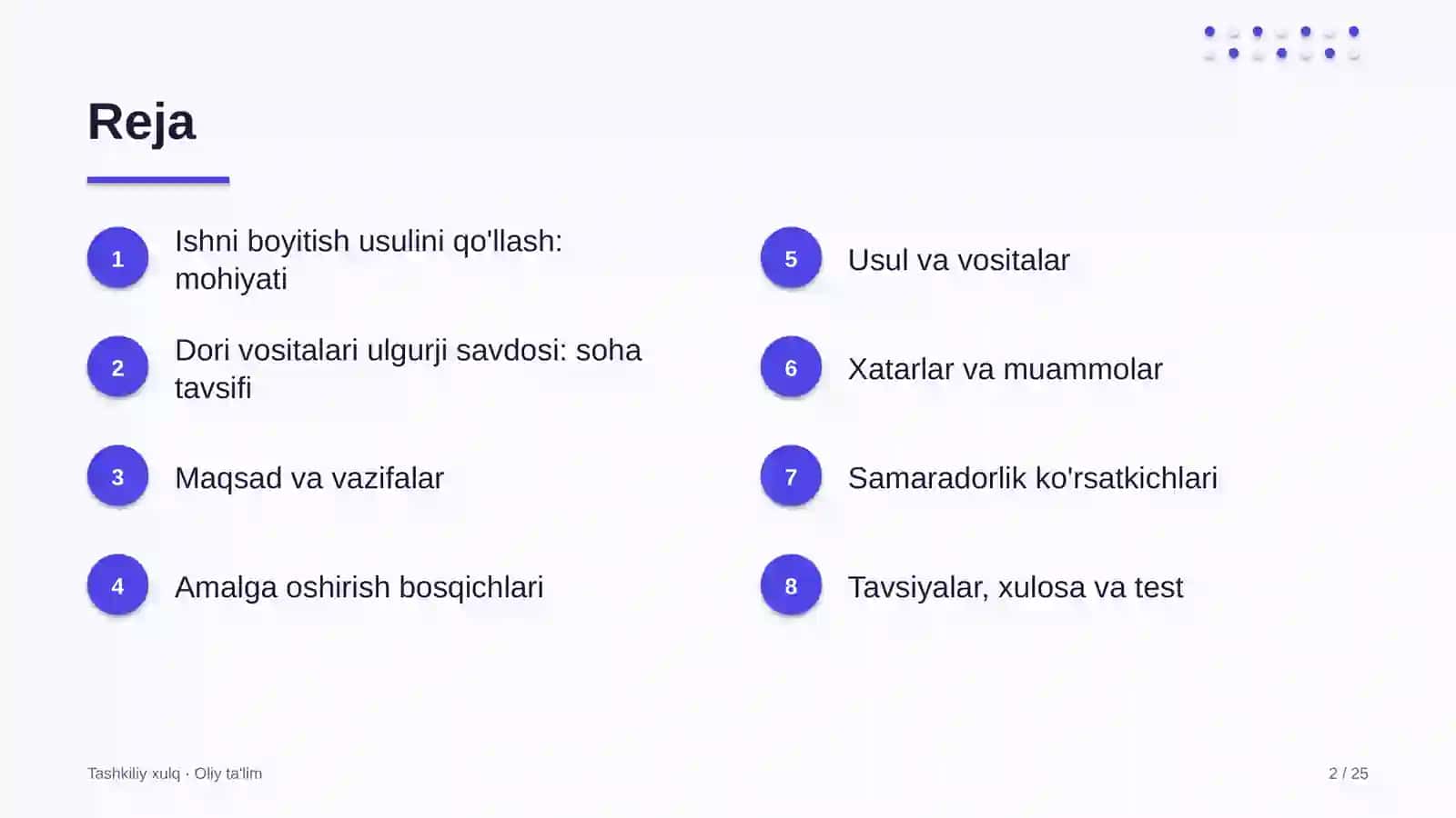 Dori vositalari ulgurji savdosi 2