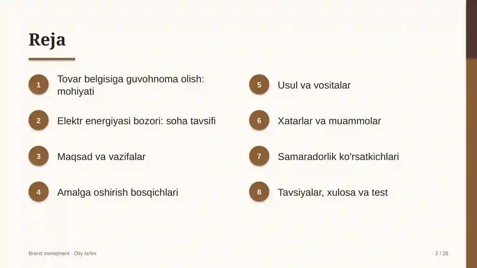 elektr energiyasi bozorida tovar belgisiga guvohnoma olish 6741 2