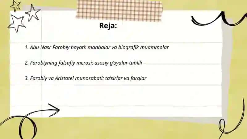 Abu Nasr Farobiy hayoti: manbalar va biografik muammolar 2