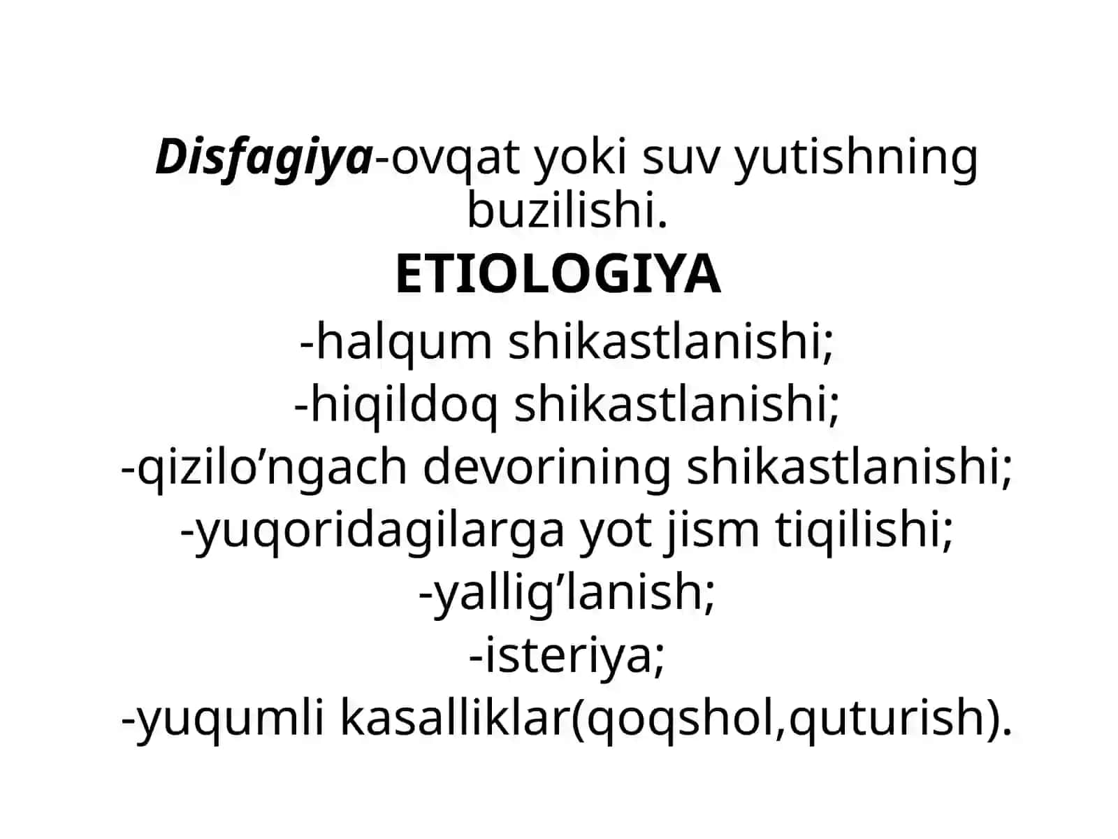 Disfagiya 2