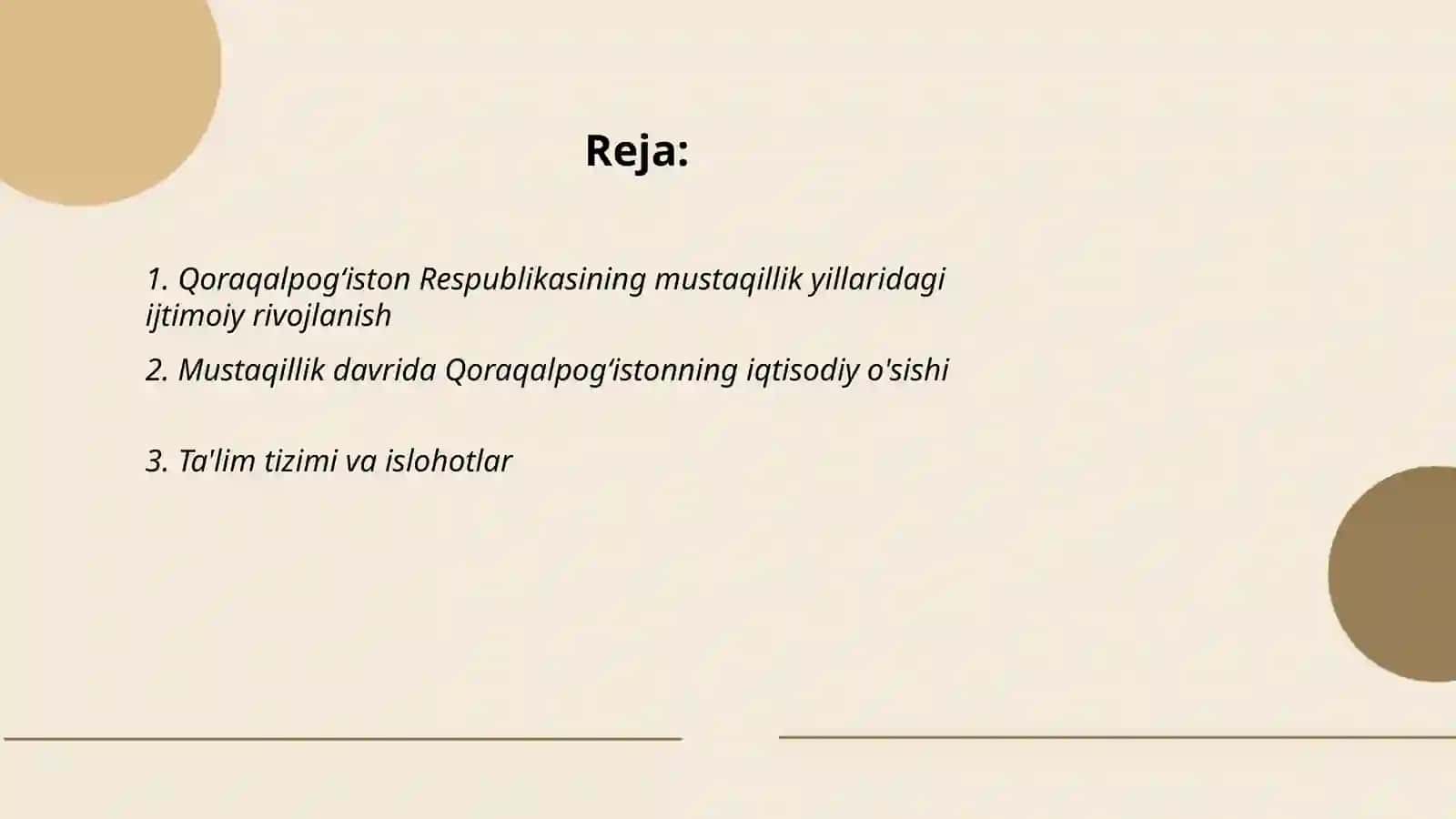 Qoraqalpog'iston Respublikasining Mustaqillik Yillarida Ijtimoiy Rivojlanish 2