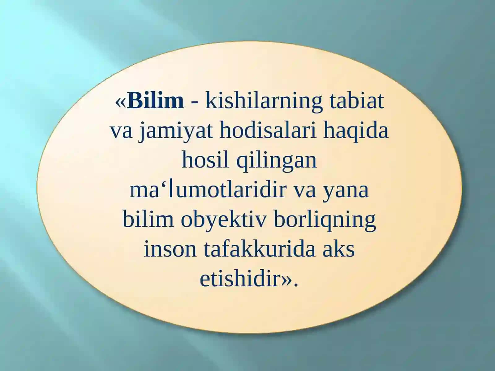 Bilimlarni to’liq o’zlashtirishga yo’naltirilgan ta’lim texnologiyasi 2