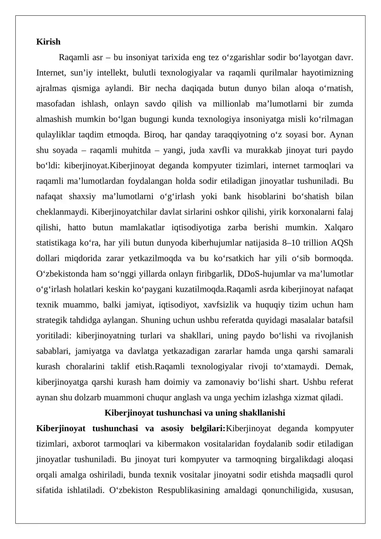 Raqamli asrda kiber jinoyat 2