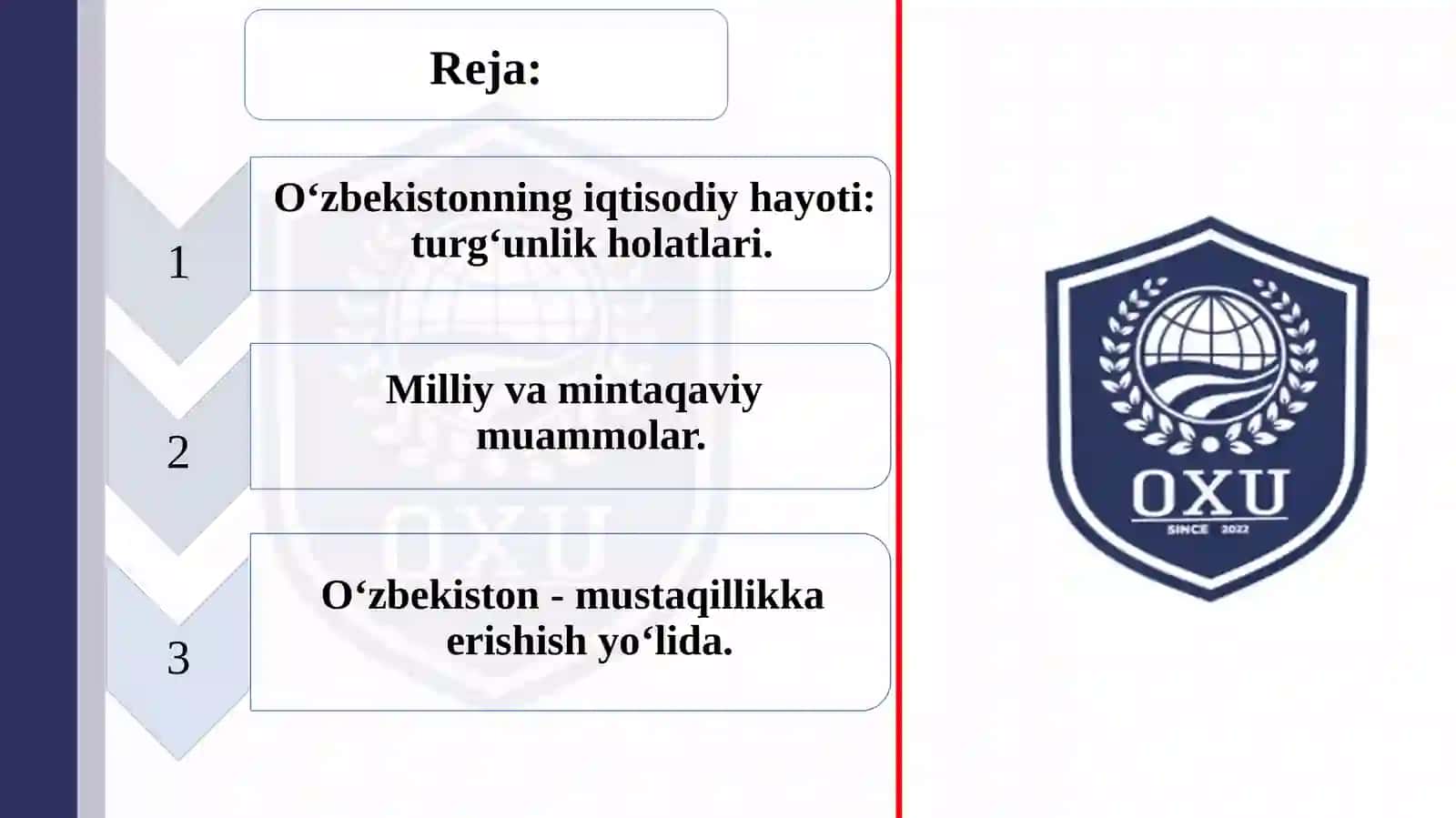 O‘ZBEKISTONNIG ENG YANGI TARIXI 2
