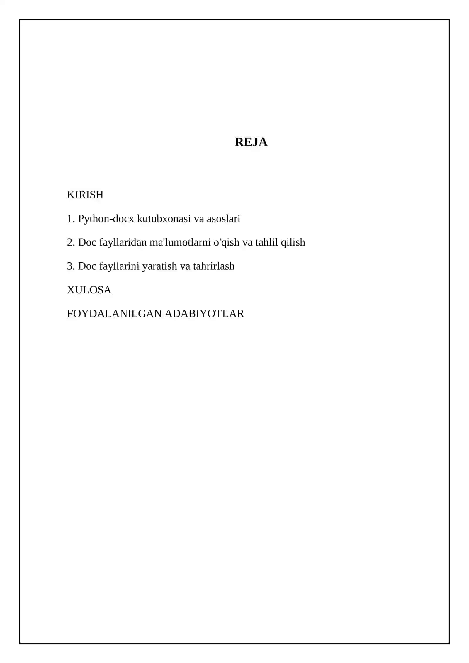 Python da doc fayllari bilan ishlash 2