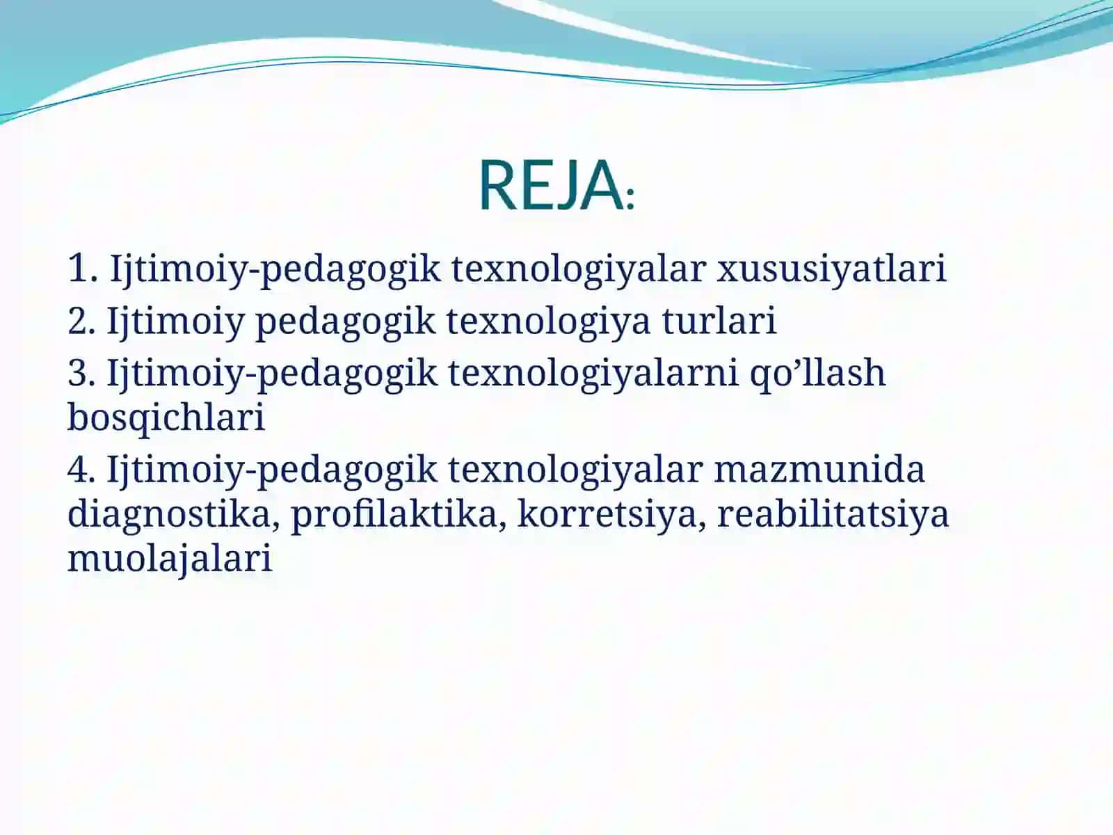 Ijtimoiy Pedagogik Texnologiya Tarkibi va Mazmuni 2
