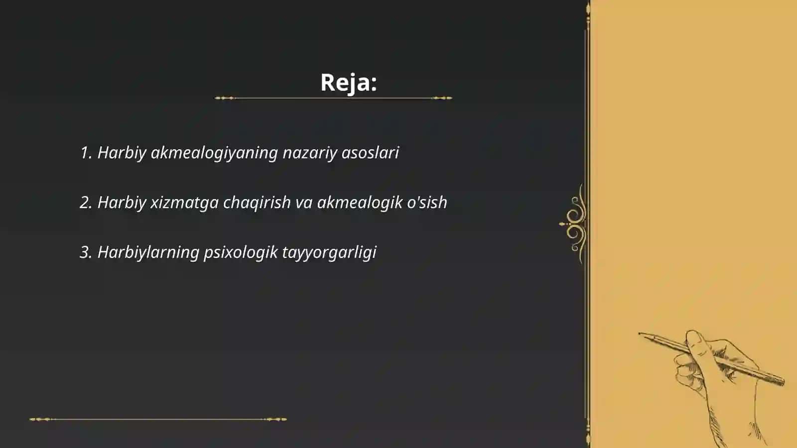 Harbiy akmealogiya 2