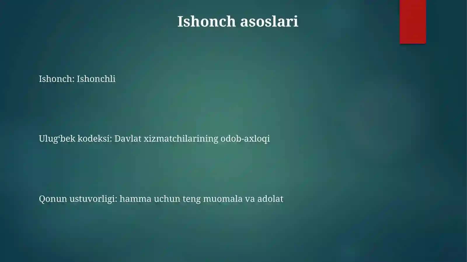 Ishonch 2