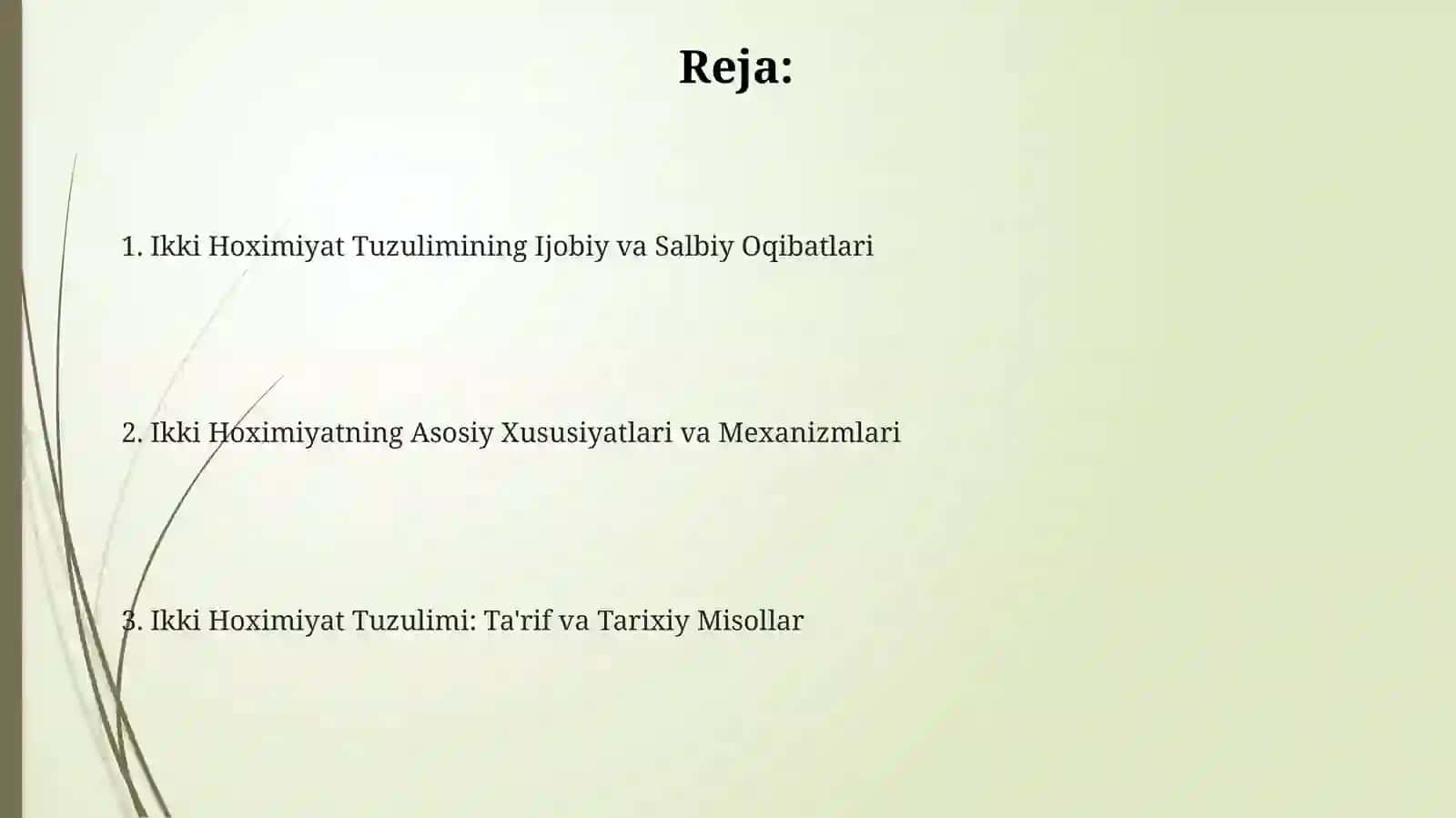 Qoʻsh elekt quvvatning tuzilishi 2