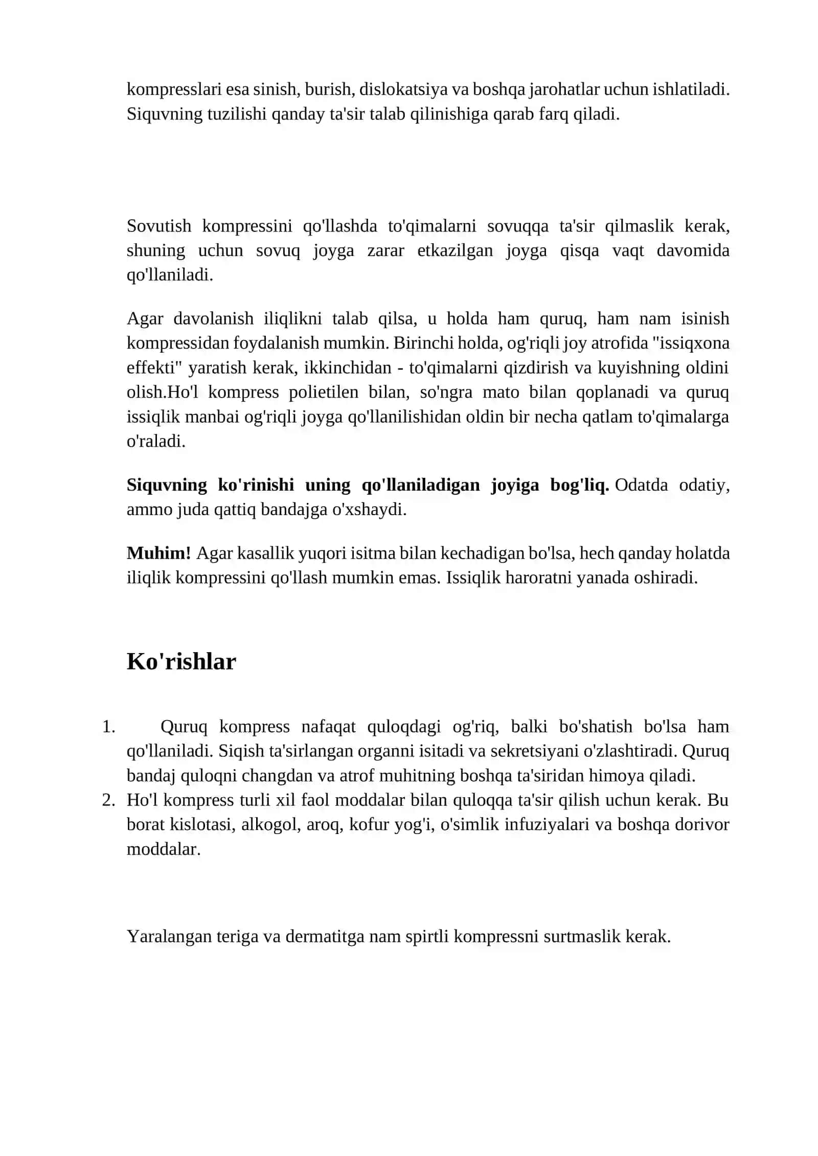 Sog'lig'ingizga g'amxo'rlik qilish: quloq uchun borik kislotasi kompressidan foydalanish - Dehqonchilik 2