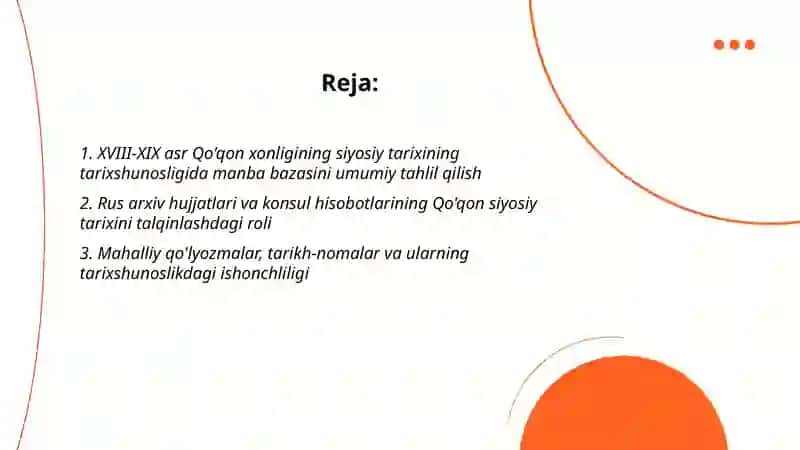 XVIII-XIX asr Qo'qon xonligining siyosiy tarixining tarixshunosligi 2
