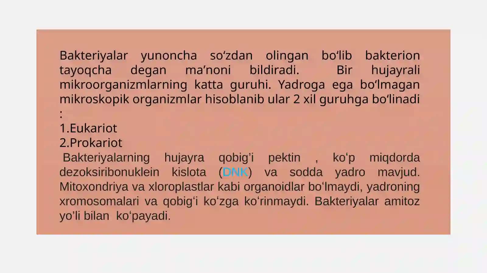 Bakteriyalarni antibiotiklarga chidamli shakllarini paydo bo’lish mexanizmlari 2