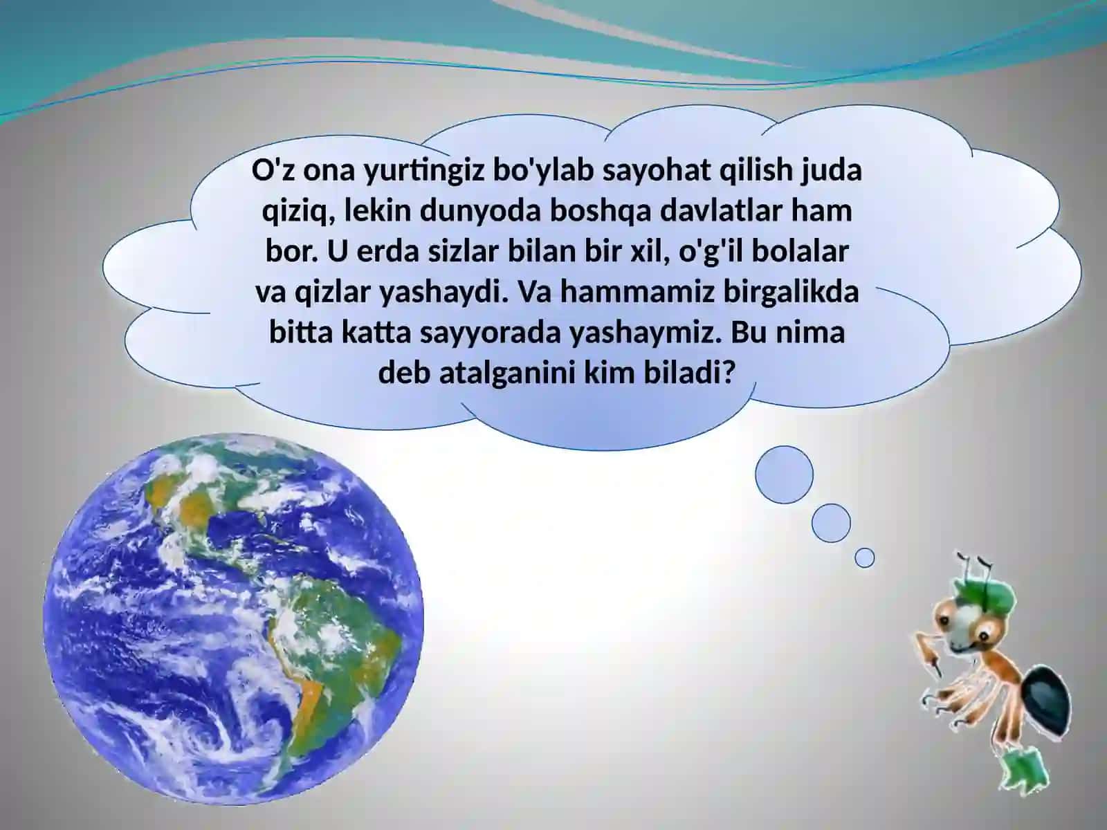 Atrofimizdagi dunyo 2