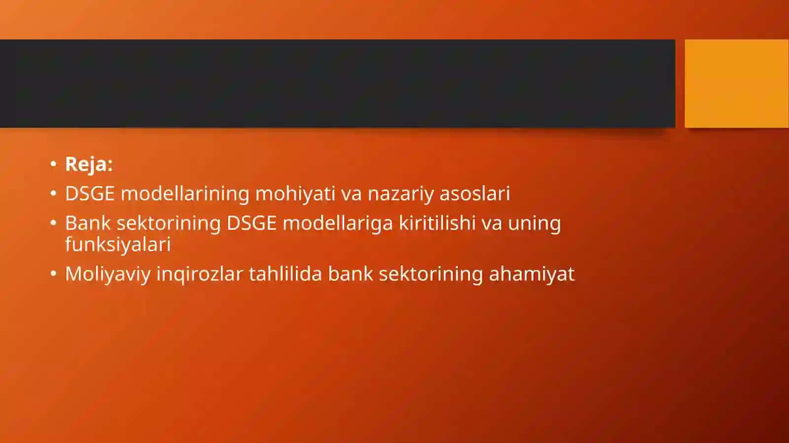 Dinamikstokastikumumiymuovzanatmodellaridabanksektoriroli 2