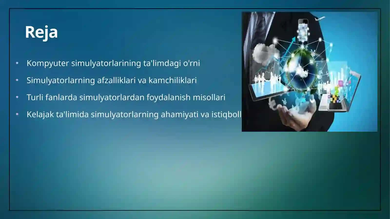 Ta'limda kompyuter simulyatorlaridan foydalanish 2