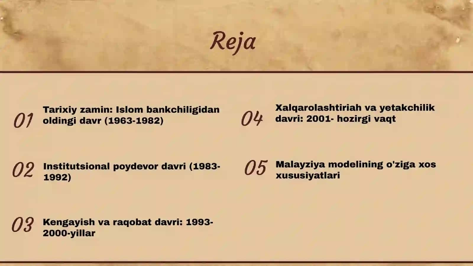 Malayziya Islom Banklari Tashkili Tarixi va Rivojlanishi 2