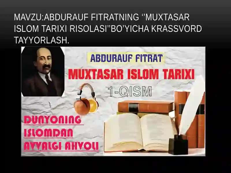 Muxtasar islom tarixi risolasi 2